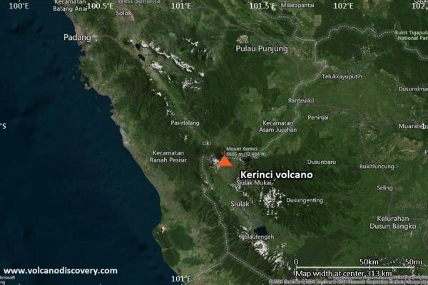Update aktivitas Gunungapi Kerinci (Indonesia) 28 November 2025 - Kerusuhan