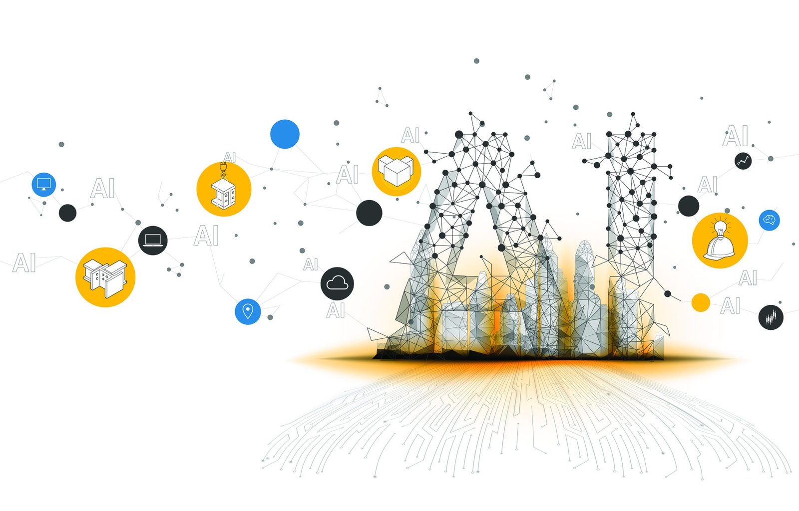 Bagaimana Kecerdasan Buatan (AI) mengubah masa depan lingkungan binaan.