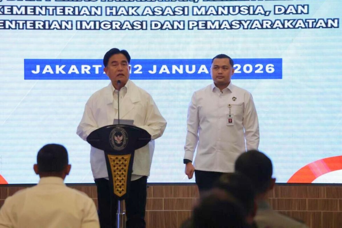 Indonesia memasuki tonggak sejarah baru dengan Kitab Undang-Undang Hukum Pidana (KUHP) baru: Menteri