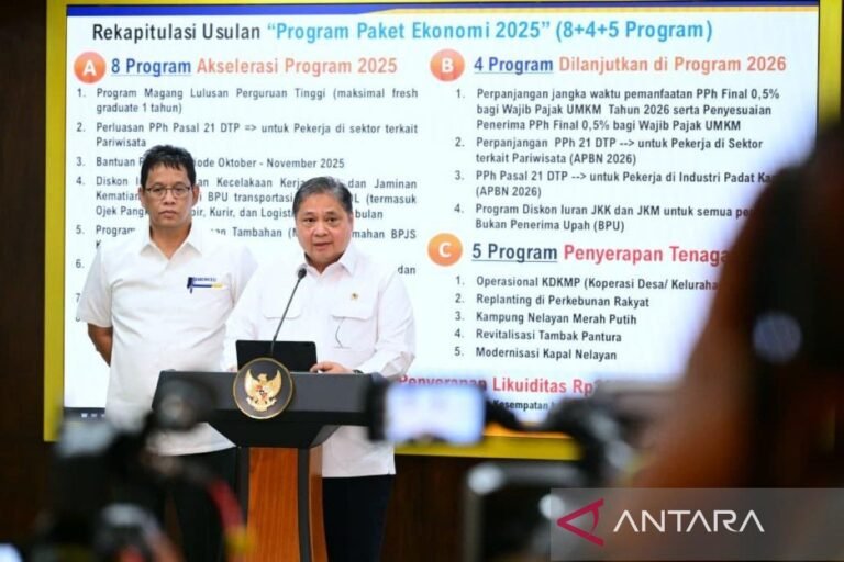 Paket ekonomi baru Indonesia untuk pertumbuhan yang berkelanjutan