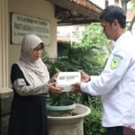 Baznas Indonesia mendistribusikan 650 paket iftar di Jakarta.