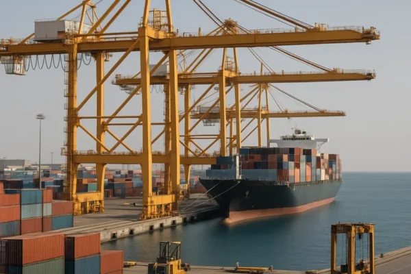 Menteri Somalia Menjelajahi Teknologi Pelabuhan Saudi