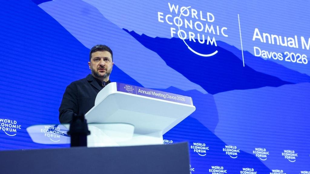 Zelensky mengatakan bahwa ia telah menyetujui jaminan keamanan pasca-perang dengan Trump dalam pertemuan di Davos.