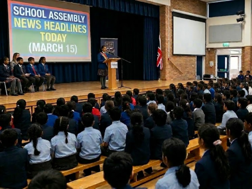 Berita Utama Rapat Sekolah Hari Ini (15 Maret): Berita Nasional Terkini, Berita Bisnis, Berita Olahraga, Berita Pendidikan, dan Berita Dunia, disertai Prakiraan Cuaca dan Pesan Harian