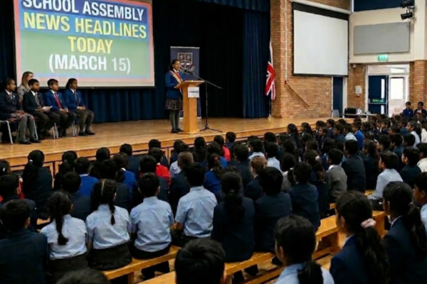 Berita Utama Rapat Sekolah Hari Ini (15 Maret): Berita Nasional Terkini, Berita Bisnis, Berita Olahraga, Berita Pendidikan, dan Berita Dunia, disertai Prakiraan Cuaca dan Pesan Harian
