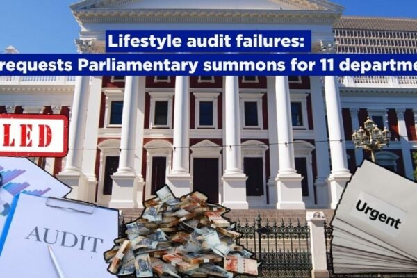 Kegagalan audit gaya hidup: DA meminta pemanggilan ke Parlemen untuk 11 kementerian