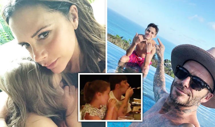 David dan Victoria Beckham membagikan foto-foto di Instagram setelah terkena gempa bumi di Bali