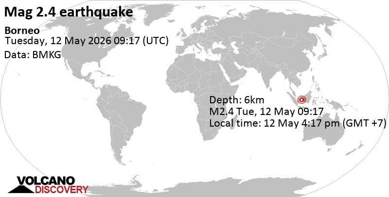 Gempa Bumi Terkini di atau di Sekitar Indonesia: Hari Ini dan Belakangan Ini