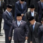 Presiden baru Subianto melantik Kabinet terbesar di Indonesia sejak 1966, yang terdiri dari 109 anggota